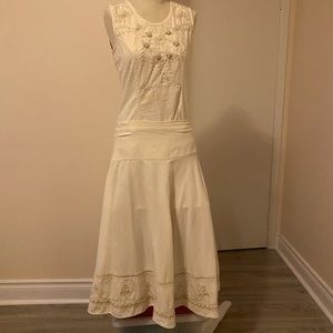 Authentic Mexican beach blouse and skirt